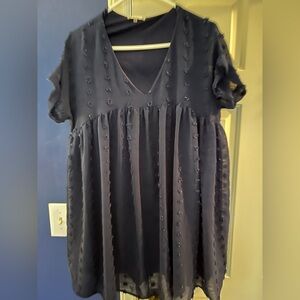 Altar'd State Navy Mini Dress